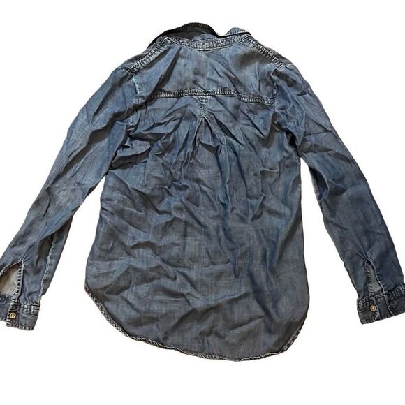 Cloth and stone denim popover size small - Picture 3 of 3